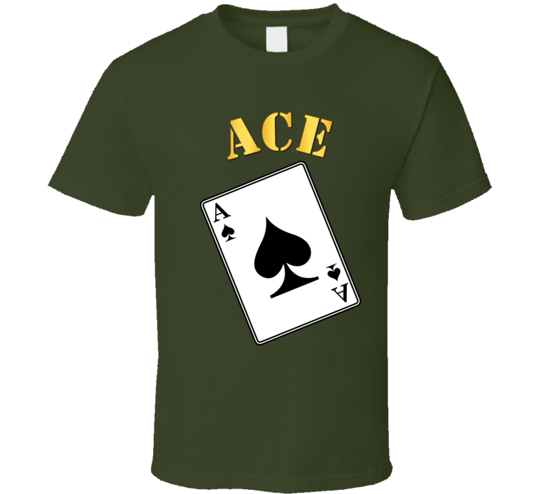 Ace - Spades T Shirt