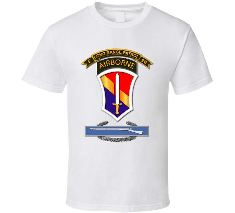 Vietnam - 1st Field Force - E-20 Inf wCIB T Shirt