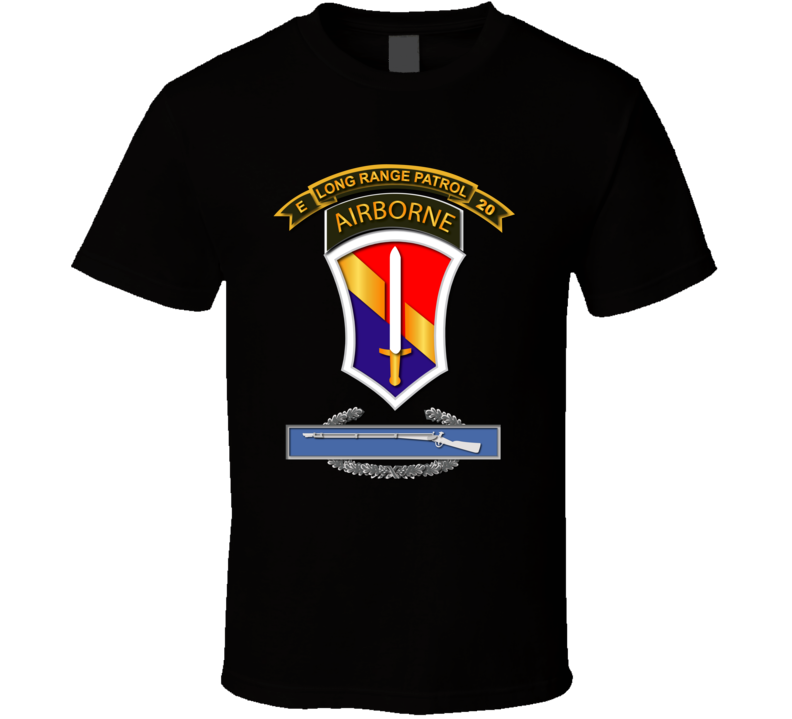 Vietnam - 1st Field Force - E-20 Inf wCIB T Shirt