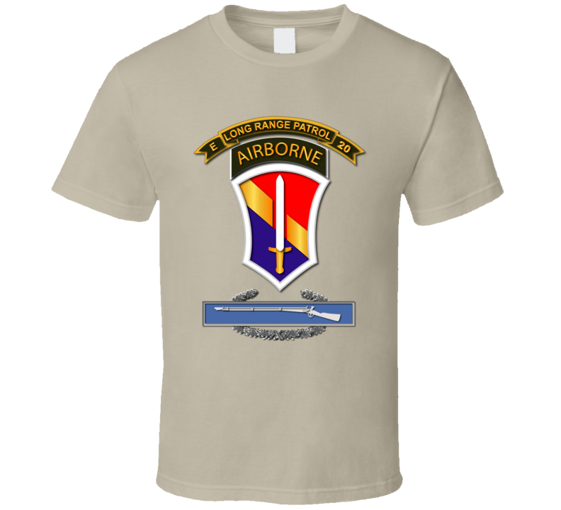 Vietnam - 1st Field Force - E-20 Inf wCIB T Shirt