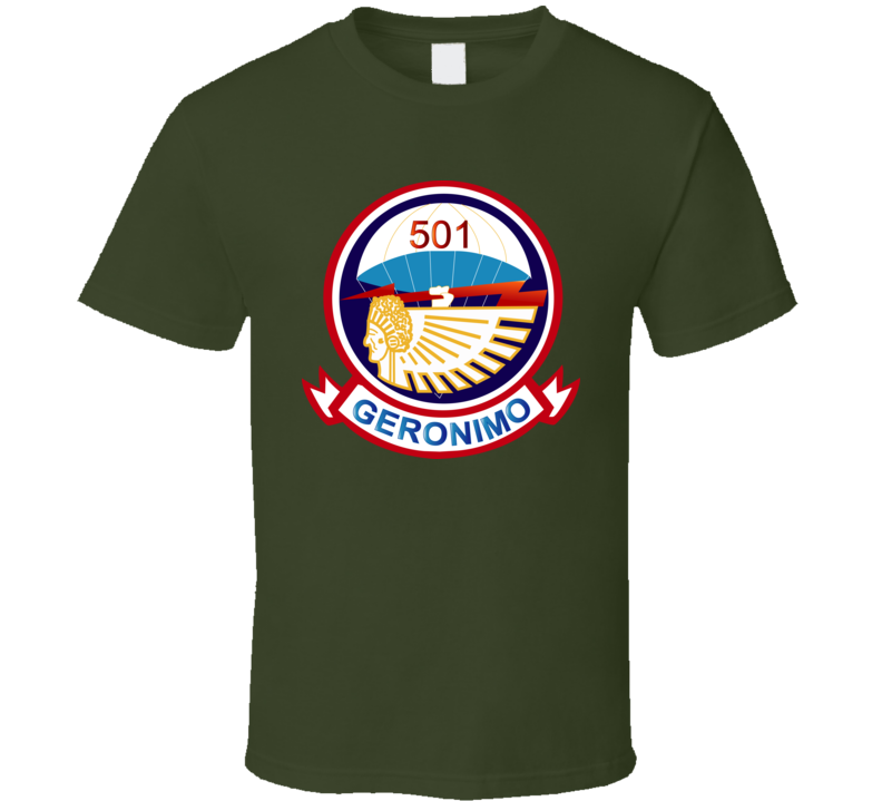 501 Parachute Infantry Regiment wo Txt T Shirt