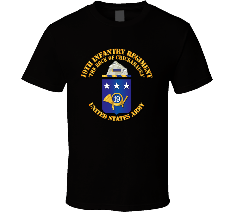 19th Infantry Regt - Coa T Shirt