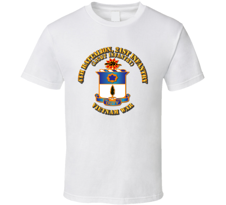 4th Bn, 21st Infantry - Vietnam War T Shirt