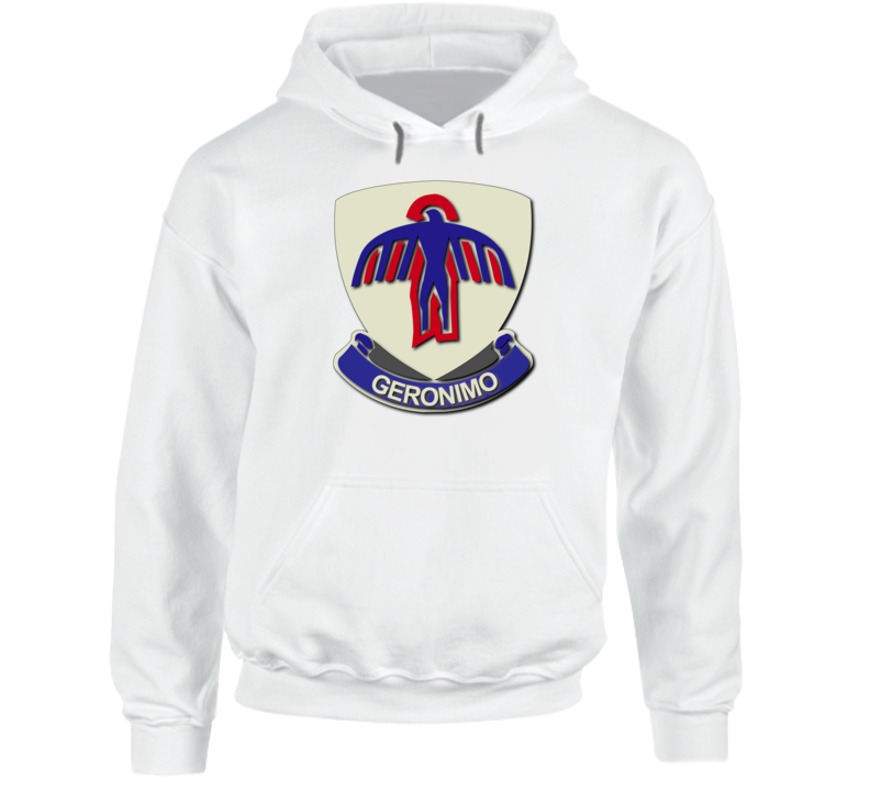 1st Battalion, 501st Infantry (Airmobile Infantry) Without Text Hoodie