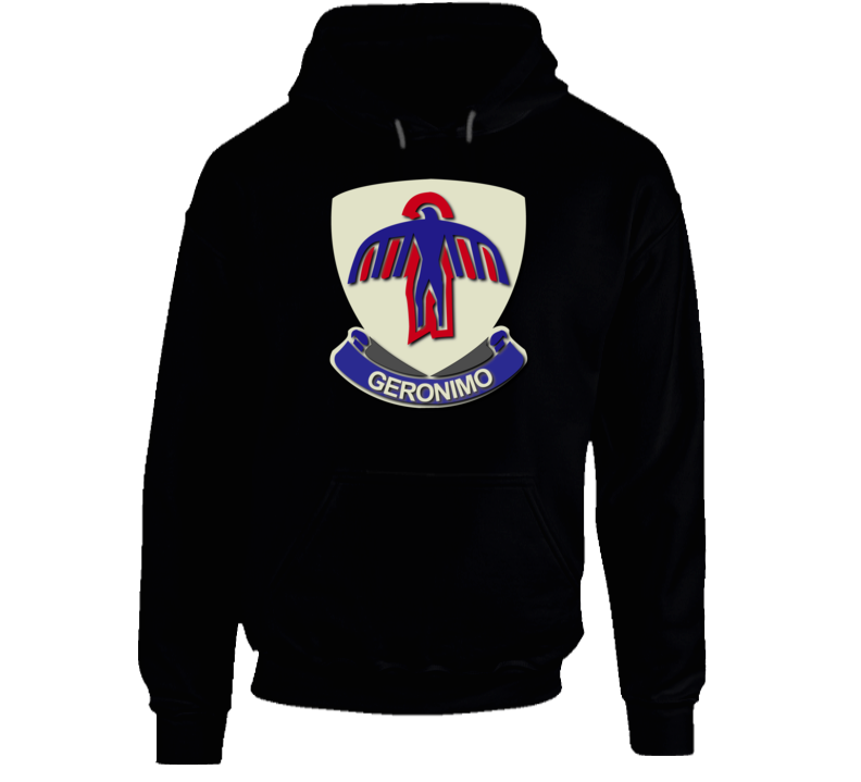 1st Battalion, 501st Infantry (Airmobile Infantry) Without Text Hoodie
