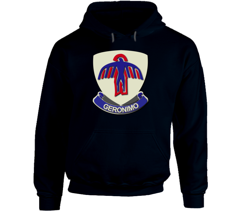 1st Battalion, 501st Infantry (Airmobile Infantry) Without Text Hoodie