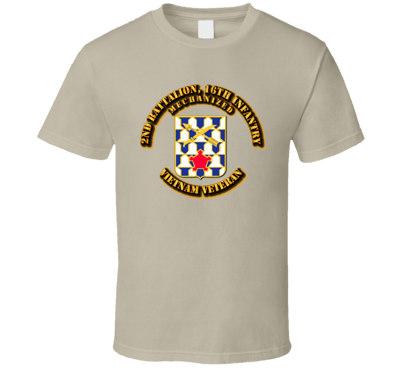 2nd Battalion, 16th Infantry (Mechanized) Without Svc Ribbon T Shirt