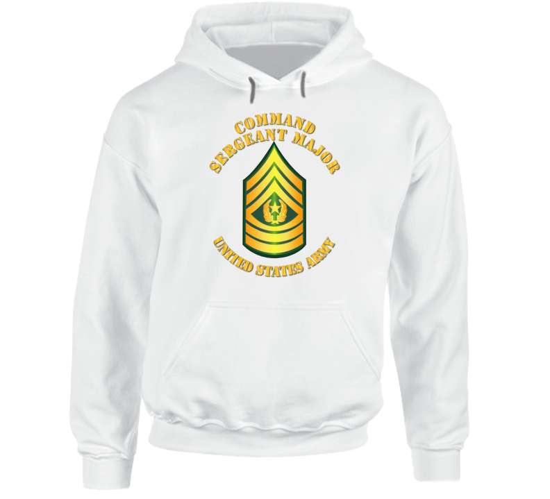 Csm - Command Sergeant Major Hoodie