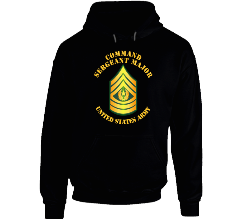 Csm - Command Sergeant Major Hoodie