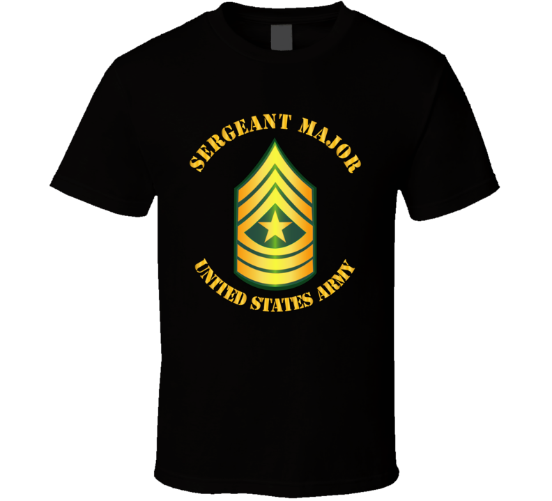 Sgm - Sergeant Major T Shirt