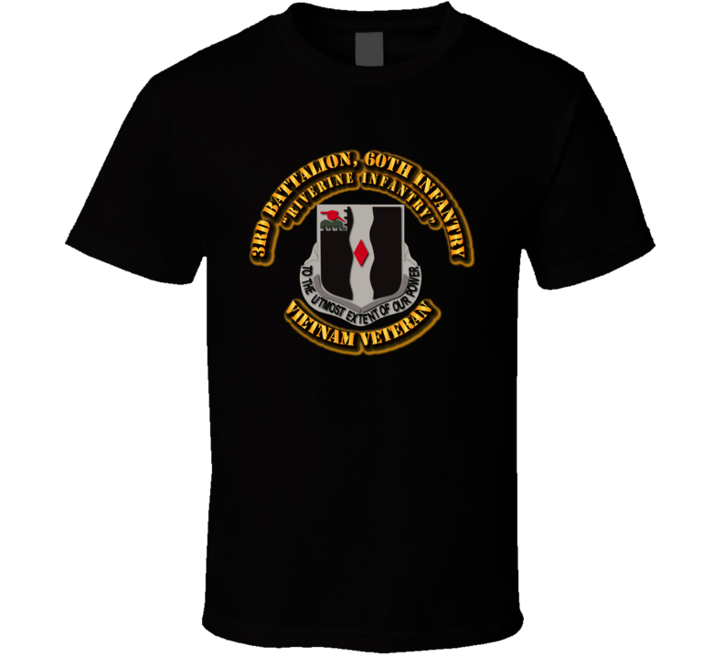 3rd Battalion, 60th Infantry (Riverine Infantry) Without Svc Ribbon T Shirt