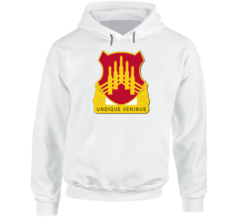 6th Battalion, 71st Artillery(hawk Missile) Without Text Hoodie