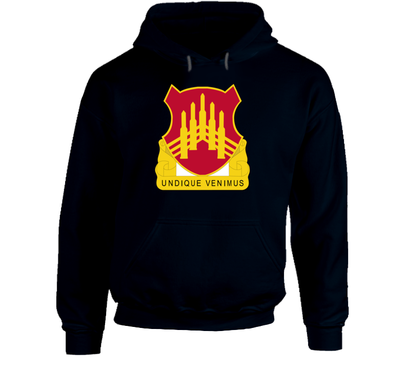 6th Battalion, 71st Artillery(hawk Missile) Without Text Hoodie