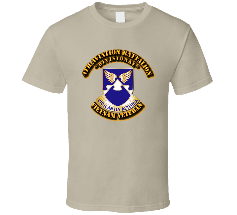 4th Aviation Battalion (Divisional) Without Svc Ribbon T Shirt