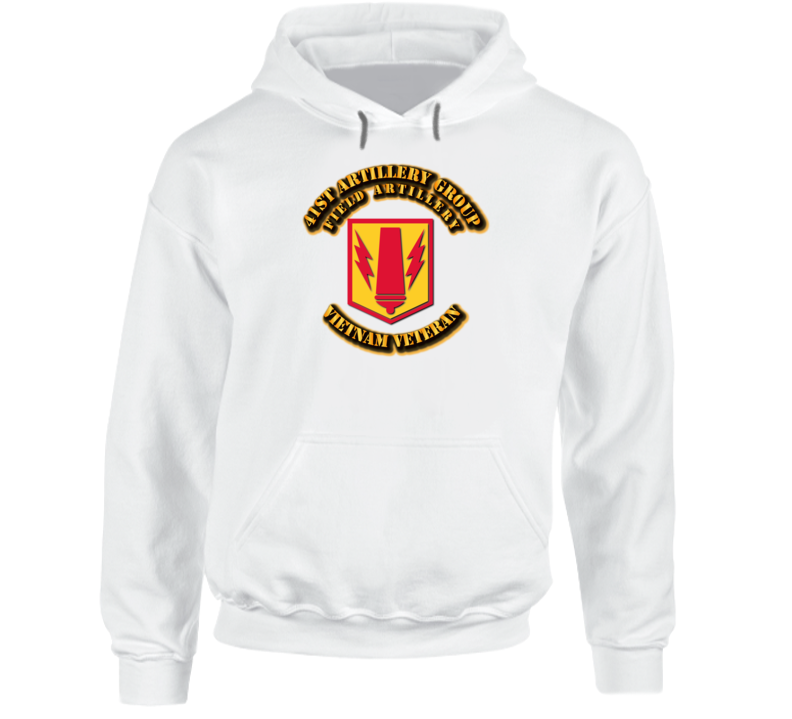 41st Artillery Group Without Svc Ribbon Hoodie