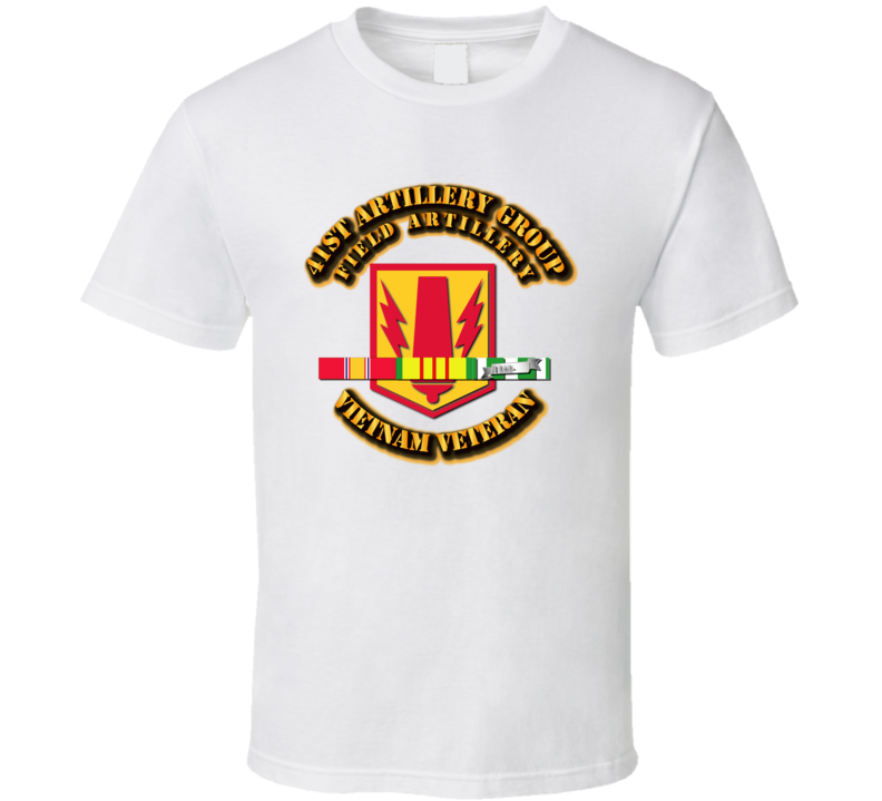 41st Artillery Group With Svc Ribbon T Shirt