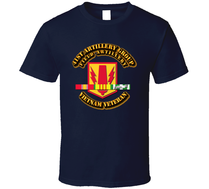 41st Artillery Group With Svc Ribbon T Shirt