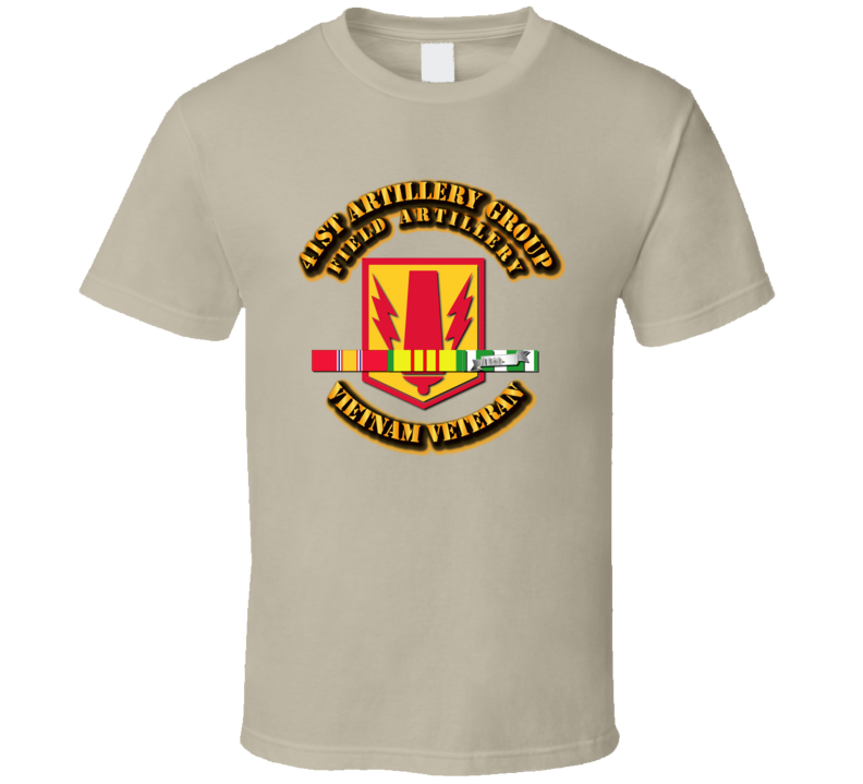 41st Artillery Group With Svc Ribbon T Shirt