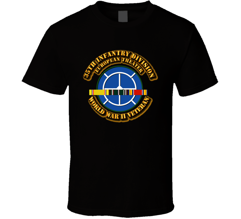 Army - Ssi - 35th Infantry Division - Europe - Wwii T Shirt