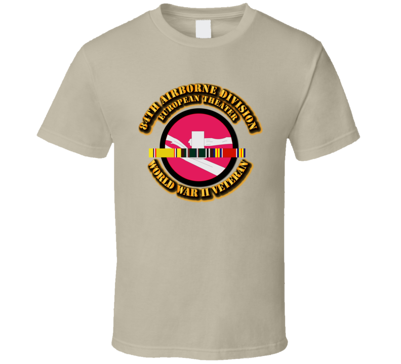 Army - Ssi - 84th Airborne Division - Europe - Wwi T Shirt