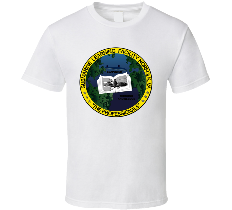 Submarine Learning Facility Norfolk Without Text T Shirt
