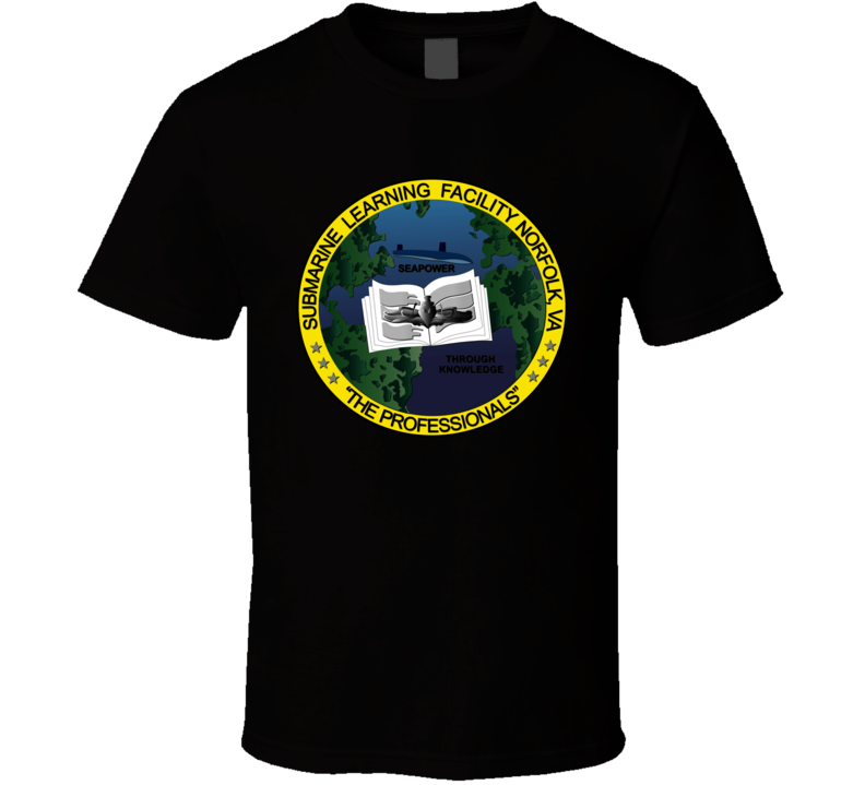 Submarine Learning Facility Norfolk Without Text T Shirt
