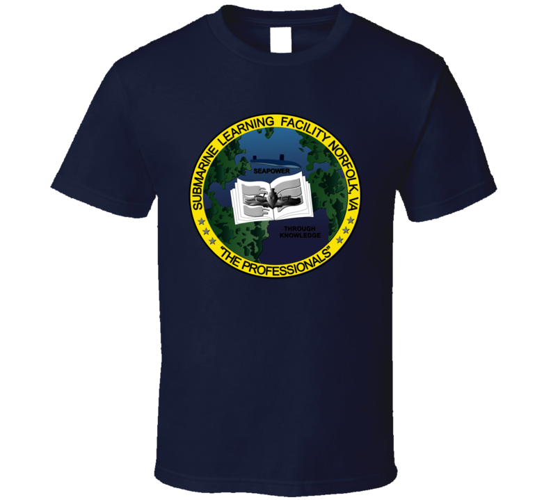 Submarine Learning Facility Norfolk Without Text T Shirt