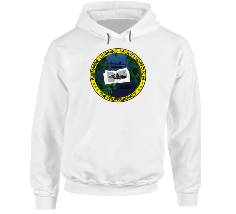 Submarine Learning Facility Norfolk Without Text Hoodie