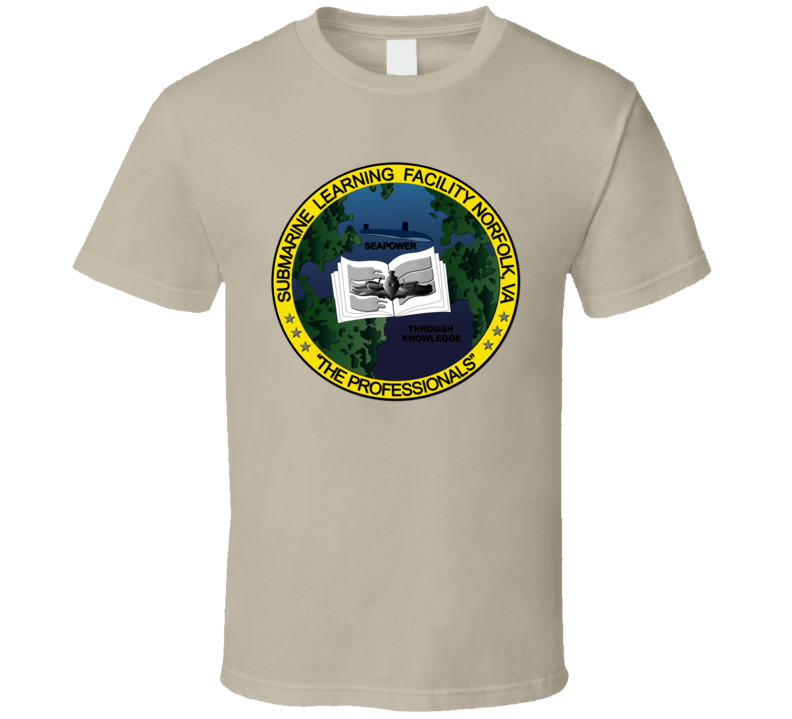 Submarine Learning Facility Norfolk Without Text T Shirt