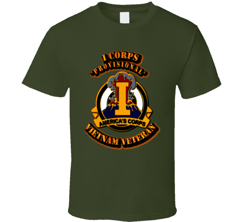 I Corps No (provisional) With Text T Shirt