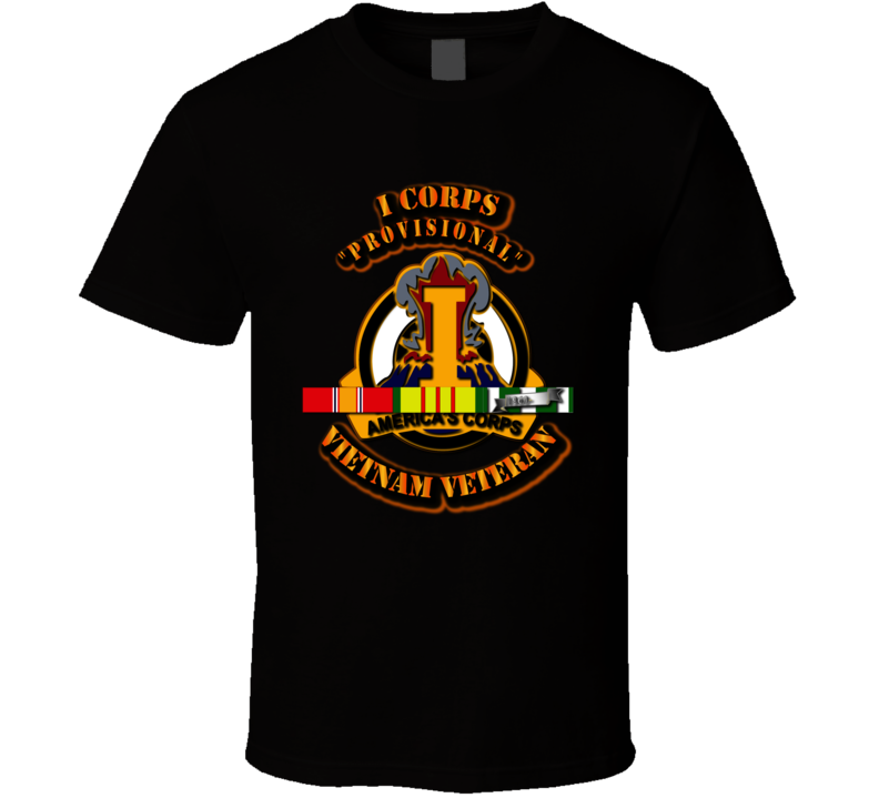 I Corps With (provisional) With Svc Ribbon T Shirt