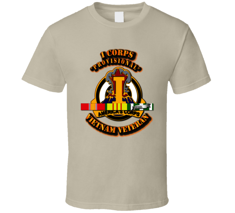I Corps With (provisional) With Svc Ribbon T Shirt