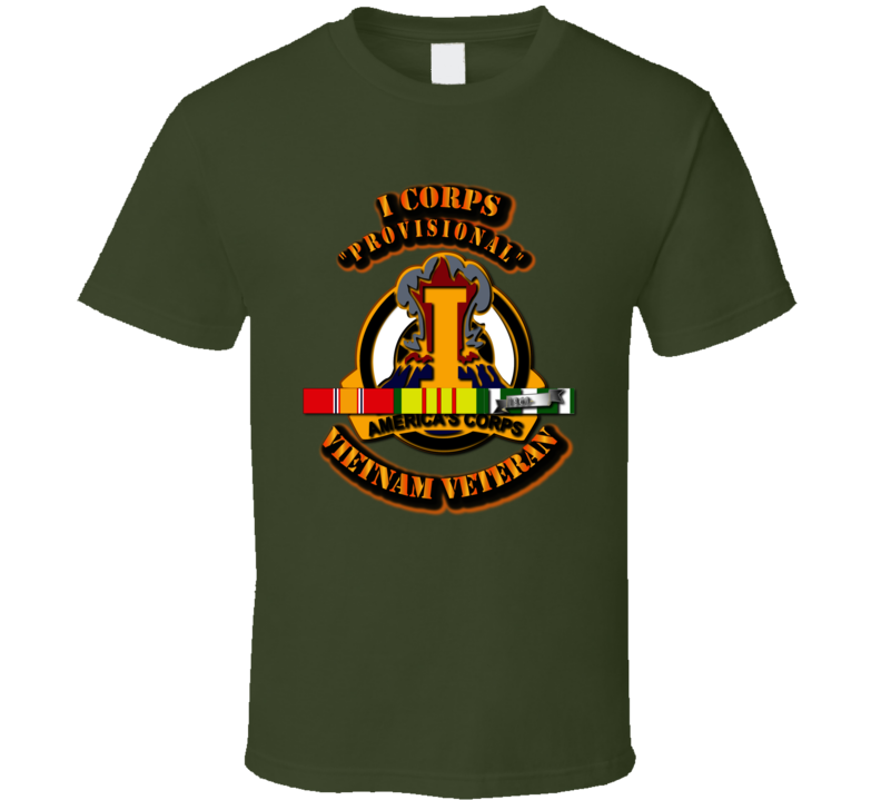 I Corps With (provisional) With Svc Ribbon T Shirt