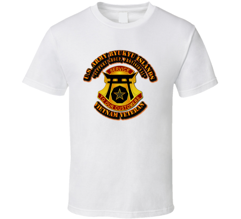 U.s. Army Ryukyu Islands (support Group, Provisional) Without Svc Ribbon T Shirt