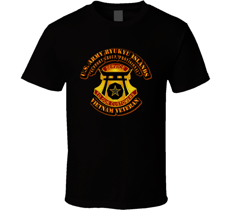 U.s. Army Ryukyu Islands (support Group, Provisional) Without Svc Ribbon T Shirt