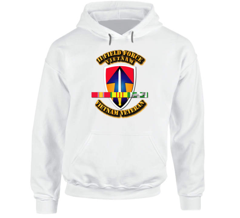 Ii Field Force Vietnam With Svc Ribbon Hoodie