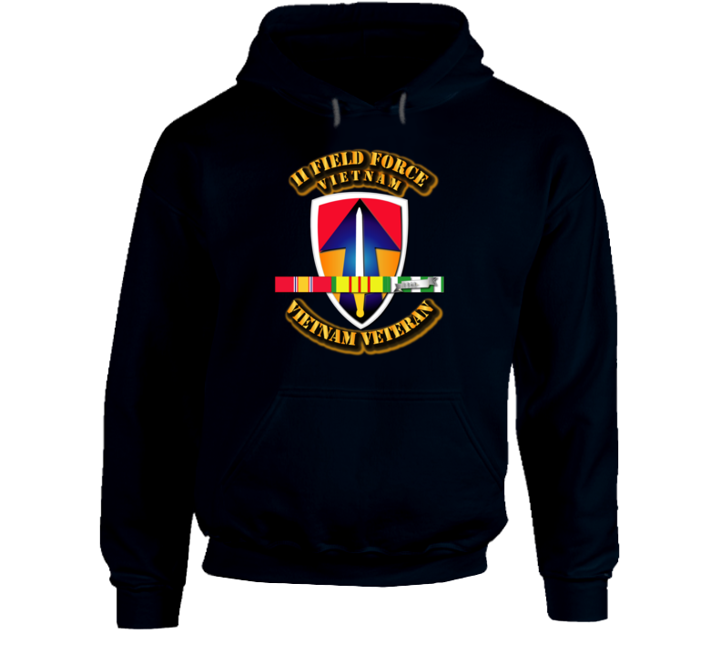 Ii Field Force Vietnam With Svc Ribbon Hoodie