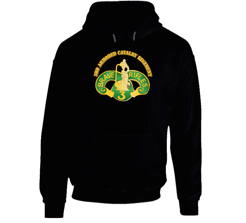 Ssi - 3rd Armored Cavalry Regiment With Txt Hoodie