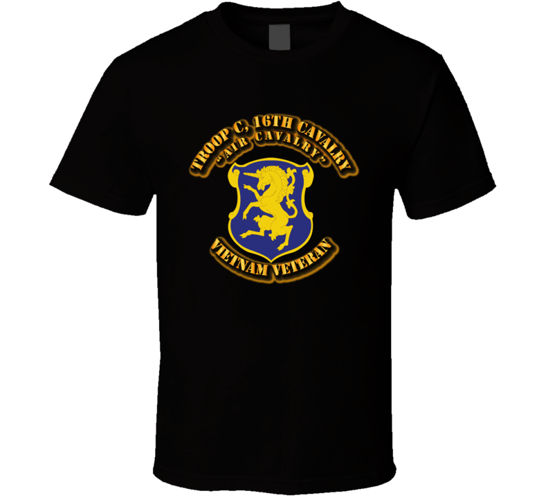 Troop C, 16th Cavalry (air Cavalry) Without Svc Ribbon T Shirt