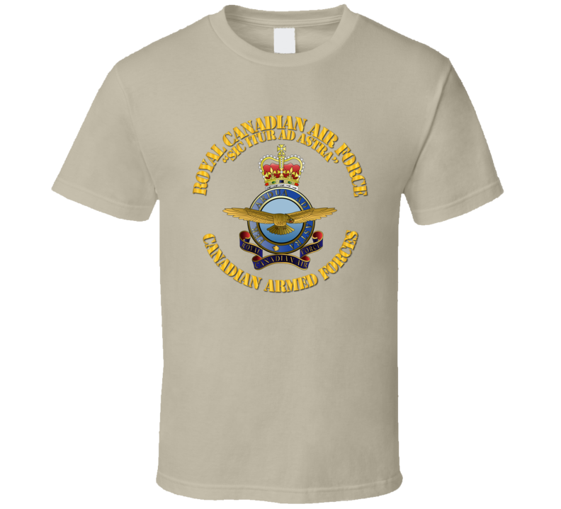 Royal Canadian Air Force - Sic Itur Ad Astra T Shirt