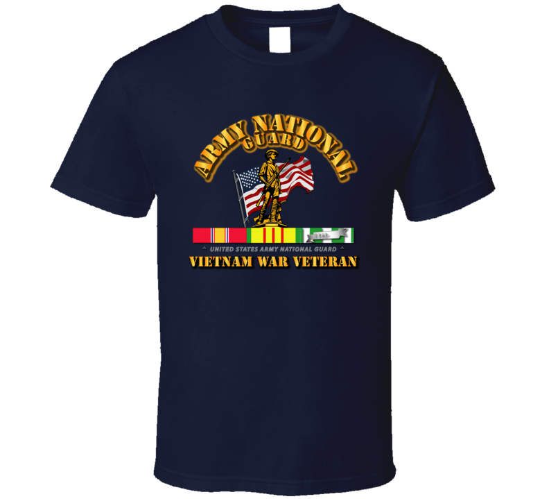 Army - Arng - Vietnam War Veteran T Shirt
