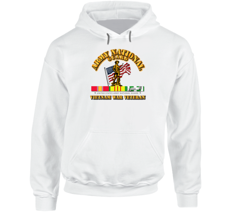 Army - Arng - Vietnam War Veteran Hoodie