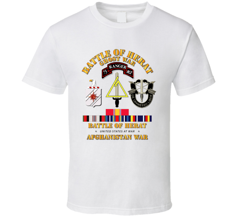 Battle Of Herat - Afghanistan - 2001 T Shirt