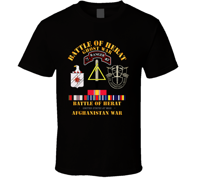 Battle Of Herat - Afghanistan - 2001 T Shirt