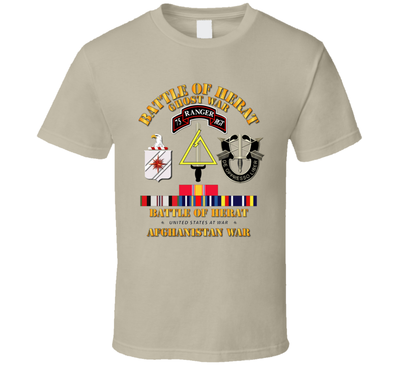 Battle Of Herat - Afghanistan - 2001 T Shirt