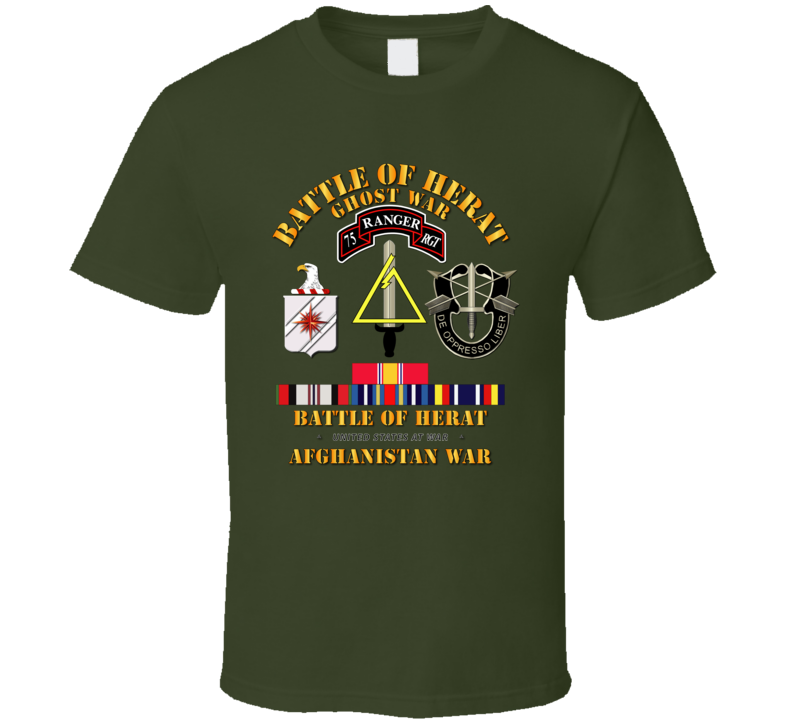Battle Of Herat - Afghanistan - 2001 T Shirt