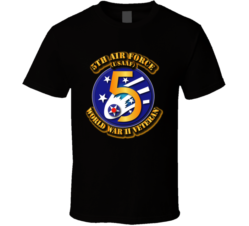  Aac - 5th Air Force - Usaaf T Shirt