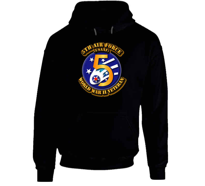  Aac - 5th Air Force - Usaaf Hoodie