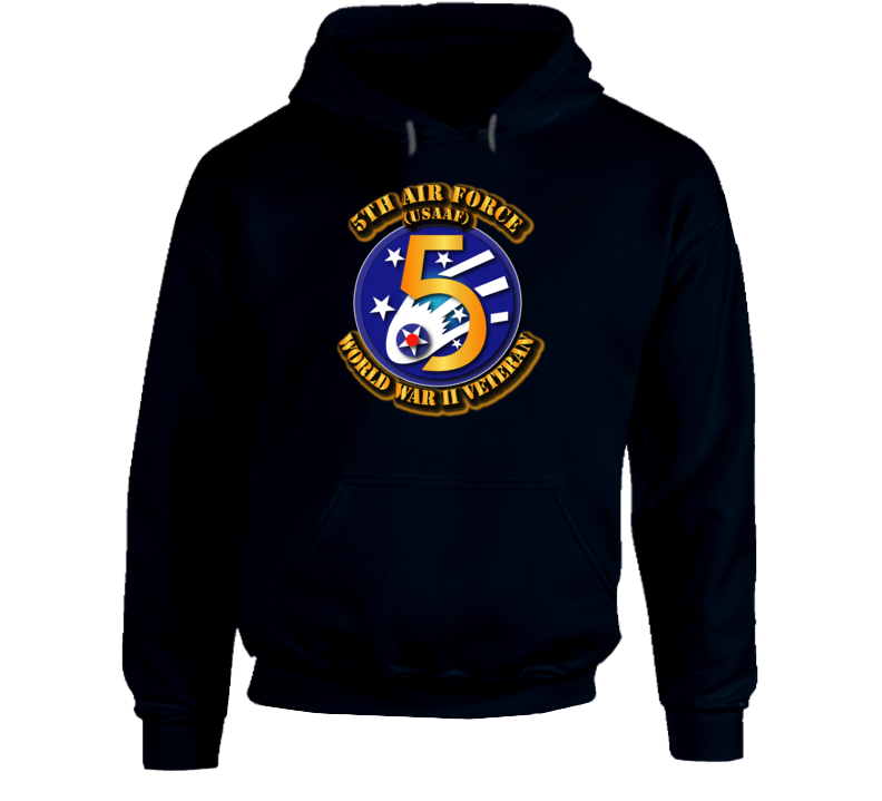  Aac - 5th Air Force - Usaaf Hoodie