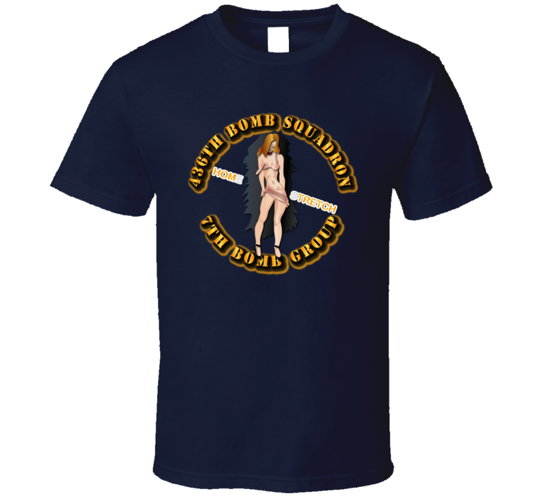Aac - 436th Bomb Squadron - 7bg - Home Stretch T Shirt